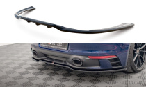Porsche 911 Carrera Aero / S Aero 992 2019+ Bakre Splitter (Med Splitters) V.1 Maxton Design